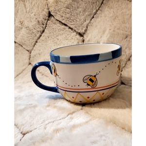 Carolines Garden Hand painted cup